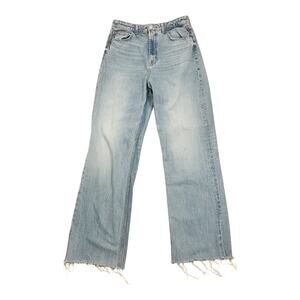 Zara Light Blue High Rise Jeans